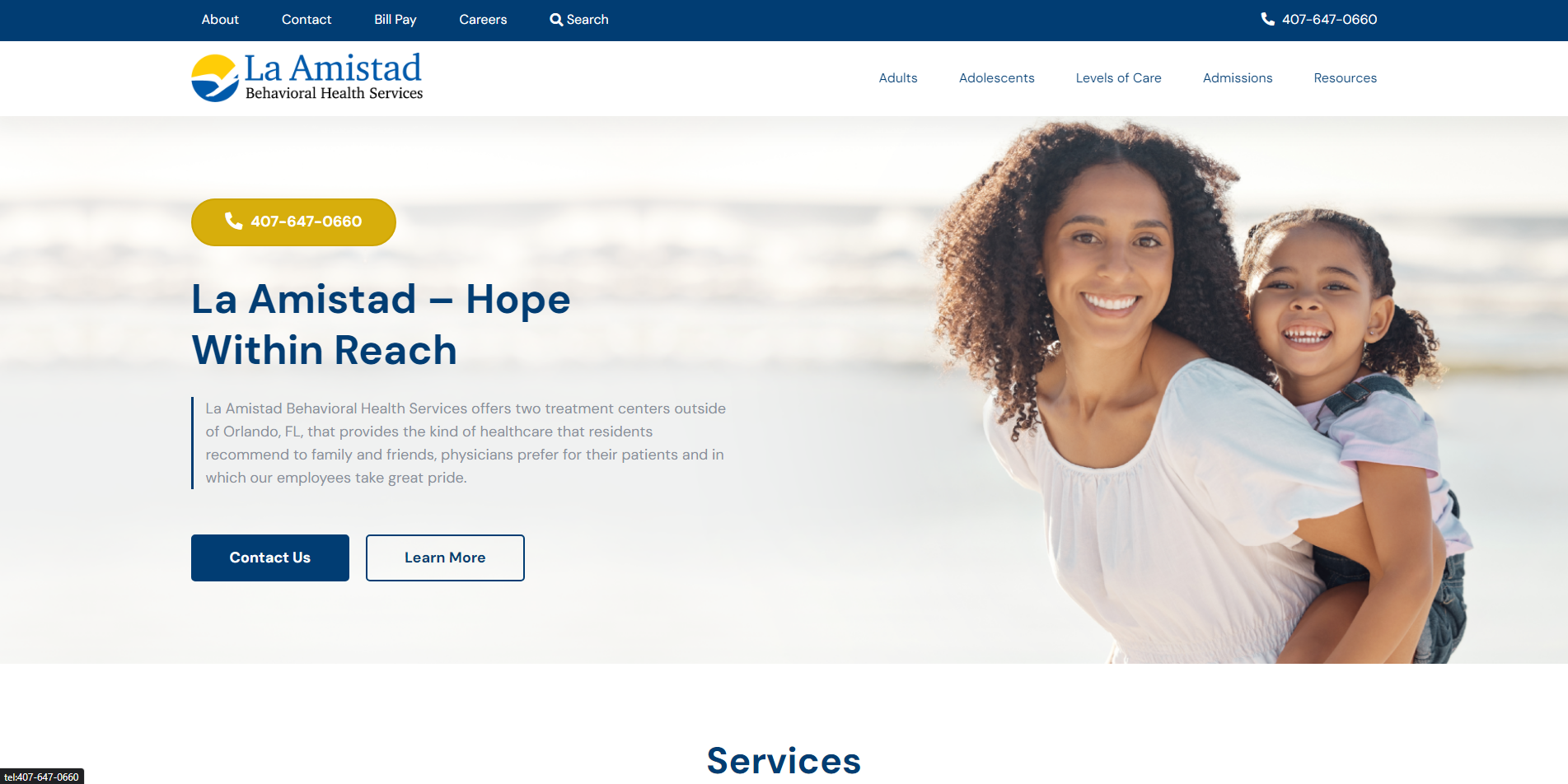 La Amistad Behavioral Health Services